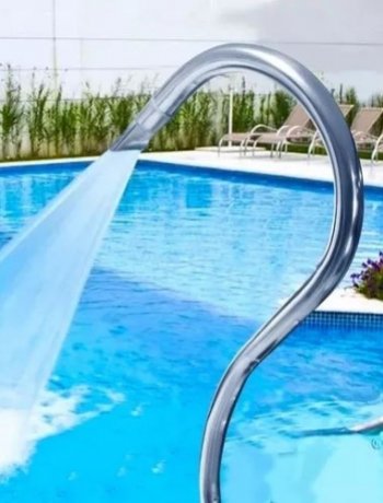 Cascata Inox para piscina